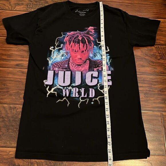 Juice Wrld Black Graphic Shirt - Picture 6 of 7